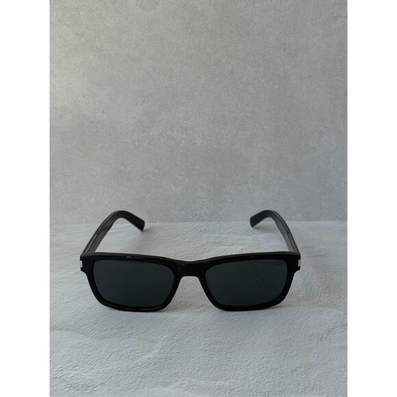 NEW Saint Laurent SL662 Black Square Unisex Sunglasses